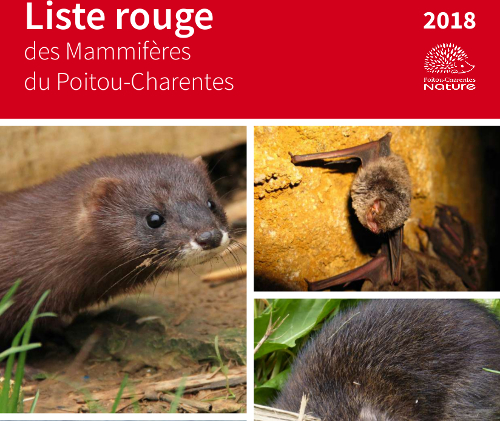 Liste rouge des Mammifères du Poitou-Charentes