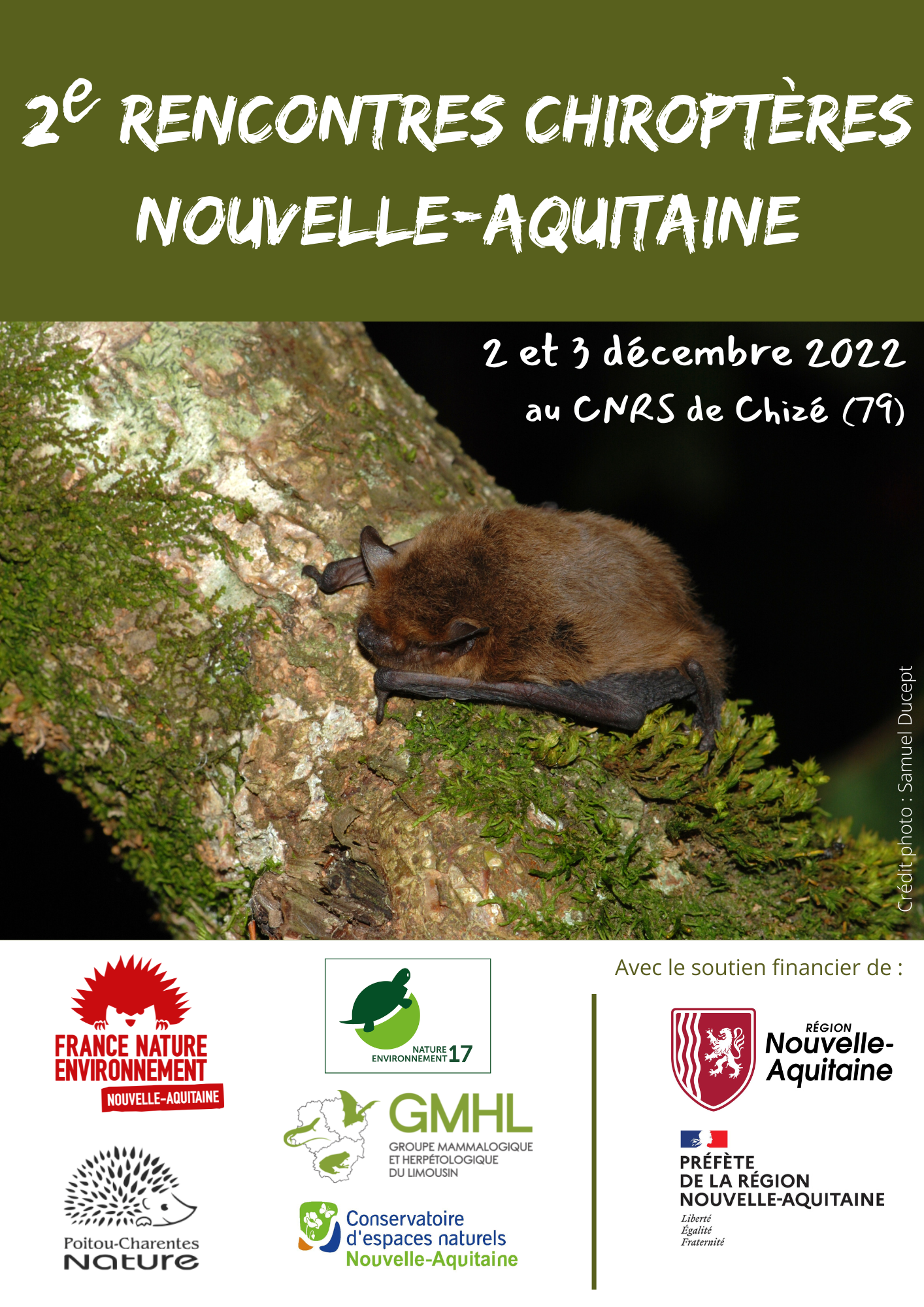2e rencontres chiroptères Nouvelle-Aquitaine