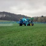 Tracteur et pesticides